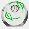 [CRY169] 4.5" Round Crystal Clock Thumbnail