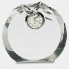 [CRY169] 4.5" Round Crystal Clock Thumbnail