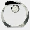 [CRY169] 4.5" Round Crystal Clock Thumbnail