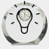 [CRY169] 4.5" Round Crystal Clock Thumbnail