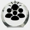 [CRY169] 4.5" Round Crystal Clock Thumbnail