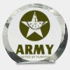 [CRY169] 4.5" Round Crystal Clock Thumbnail