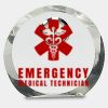 [CRY169] 4.5" Round Crystal Clock Thumbnail