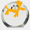 [CRY169] 4.5" Round Crystal Clock Thumbnail
