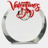 [CRY169] 4.5" Round Crystal Clock Thumbnail
