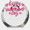 [CRY169] 4.5" Round Crystal Clock Thumbnail