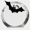 [CRY169] 4.5" Round Crystal Clock Thumbnail