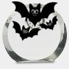 [CRY169] 4.5" Round Crystal Clock Thumbnail
