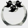 [CRY169] 4.5" Round Crystal Clock Thumbnail