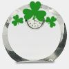 [CRY169] 4.5" Round Crystal Clock Thumbnail