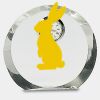 [CRY169] 4.5" Round Crystal Clock Thumbnail