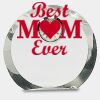 [CRY169] 4.5" Round Crystal Clock Thumbnail