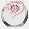 [CRY169] 4.5" Round Crystal Clock Thumbnail