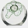[CRY169] 4.5" Round Crystal Clock Thumbnail