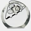 [CRY169] 4.5" Round Crystal Clock Thumbnail