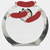 [CRY169] 4.5" Round Crystal Clock Thumbnail