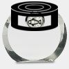 [CRY169] 4.5" Round Crystal Clock Thumbnail
