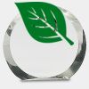 [CRY169] 4.5" Round Crystal Clock Thumbnail