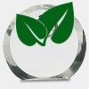 [CRY169] 4.5" Round Crystal Clock Thumbnail