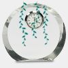 [CRY169] 4.5" Round Crystal Clock Thumbnail