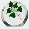[CRY169] 4.5" Round Crystal Clock Thumbnail