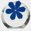 [CRY169] 4.5" Round Crystal Clock Thumbnail