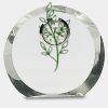 [CRY169] 4.5" Round Crystal Clock Thumbnail