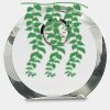 [CRY169] 4.5" Round Crystal Clock Thumbnail