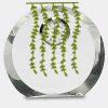 [CRY169] 4.5" Round Crystal Clock Thumbnail