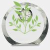 [CRY169] 4.5" Round Crystal Clock Thumbnail