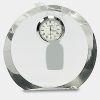 [CRY169] 4.5" Round Crystal Clock Thumbnail