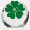 [CRY169] 4.5" Round Crystal Clock Thumbnail