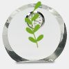 [CRY169] 4.5" Round Crystal Clock Thumbnail