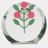 [CRY169] 4.5" Round Crystal Clock Thumbnail