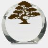 [CRY169] 4.5" Round Crystal Clock Thumbnail