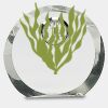 [CRY169] 4.5" Round Crystal Clock Thumbnail