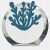 [CRY169] 4.5" Round Crystal Clock Thumbnail