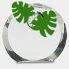 [CRY169] 4.5" Round Crystal Clock Thumbnail