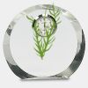 [CRY169] 4.5" Round Crystal Clock Thumbnail