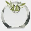 [CRY169] 4.5" Round Crystal Clock Thumbnail