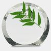 [CRY169] 4.5" Round Crystal Clock Thumbnail