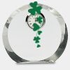 [CRY169] 4.5" Round Crystal Clock Thumbnail