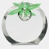 [CRY169] 4.5" Round Crystal Clock Thumbnail