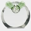 [CRY169] 4.5" Round Crystal Clock Thumbnail
