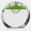 [CRY169] 4.5" Round Crystal Clock Thumbnail