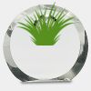 [CRY169] 4.5" Round Crystal Clock Thumbnail