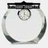 [CRY169] 4.5" Round Crystal Clock Thumbnail