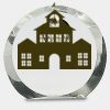 [CRY169] 4.5" Round Crystal Clock Thumbnail