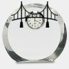 [CRY169] 4.5" Round Crystal Clock Thumbnail