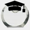 [CRY169] 4.5" Round Crystal Clock Thumbnail